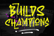 Brosnoirs - Textured Urban Style, a Handwritten Font by Arterfak Project (Thumbnail 4 of 13)