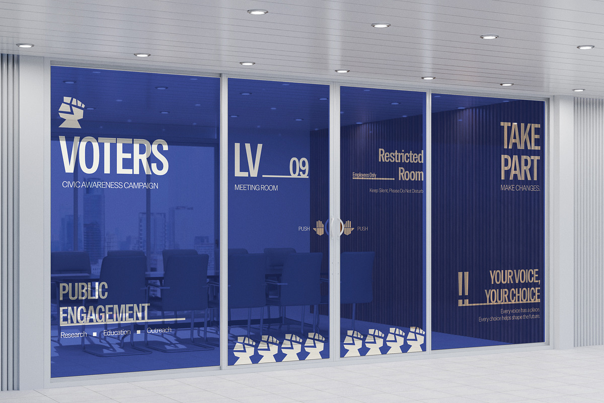 29 Indoor Election Campaign Mockup, an Advertising Mockup by Vitora Mockup (Photo 10 of 15)