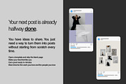 30 Editorial Canva Post Templates, a Marketing Template by With Faith & Love (Thumbnail 6 of 8)