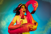 15 Photoshop Neon Brushes, a Brush Add-On by Velo Graphic Studio (Thumbnail 3 of 7)