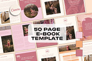 Ebook - Pink Boho, a Social Media Template by Freedom Business Shop (Thumbnail 1 of 11)