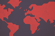 Simple World Map, an Illustration by Skylars Art Supplies (Thumbnail 2 of 5)