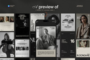 Aesthetic Instagram Story & Post, a Social Media Template by Prapti Design (Thumbnail 3 of 9)