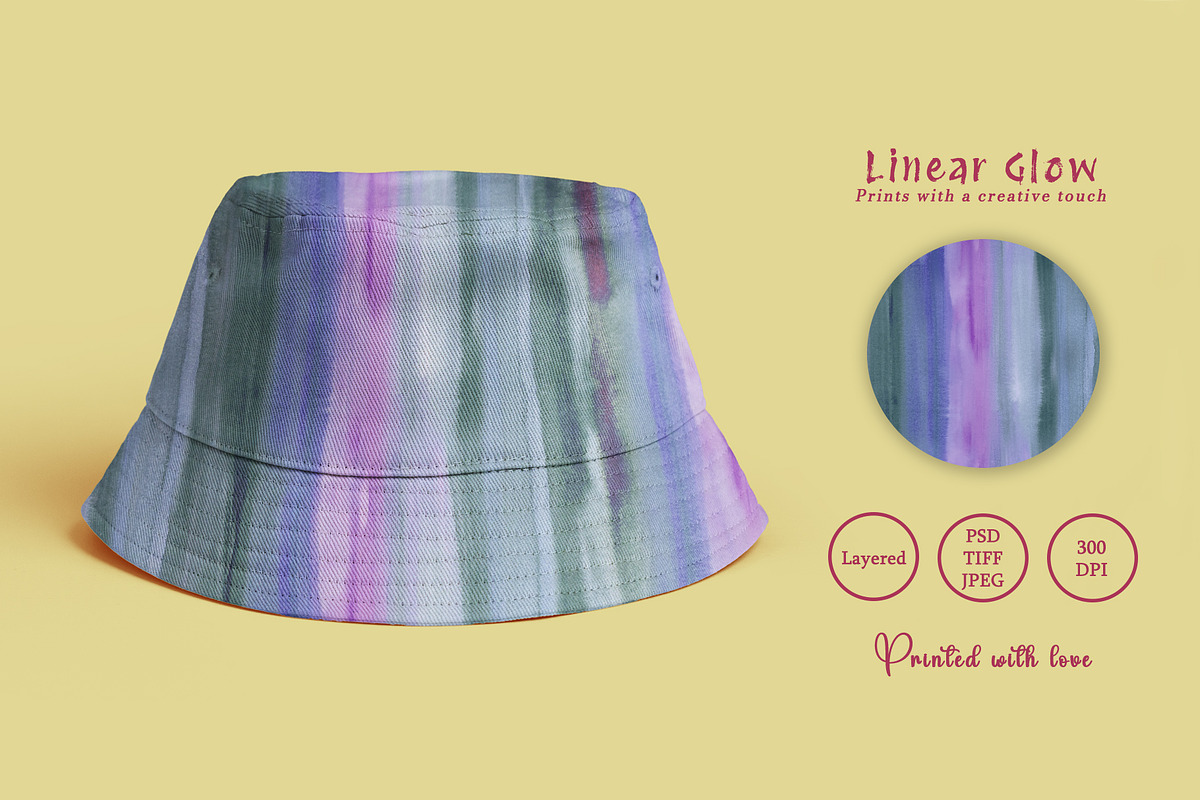 Linear Glow Prints & Patterns, a Pattern Graphic by GND ART STUDIO (Photo 5 of 8)