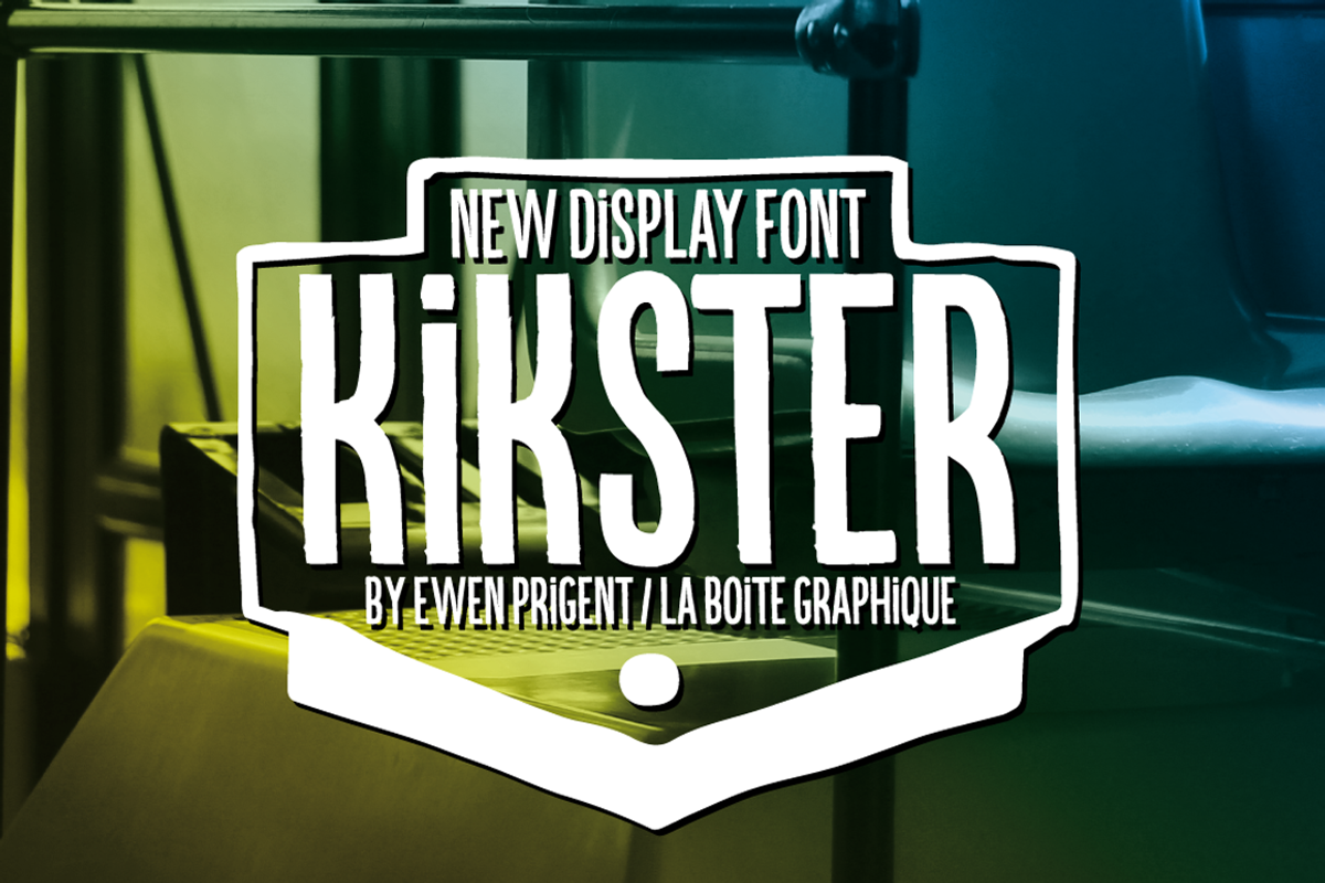 Kikster, a Handwritten Font by La Boite Graphique (Photo 1 of 5)