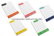 Blocknote, a Stationery Template by Bene's shop (Thumbnail 2 of 5)