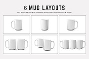 15 oz Mug Mockups (PNGs), a Cups & Container Mockup by Ultimate Mockups (Thumbnail 2 of 5)