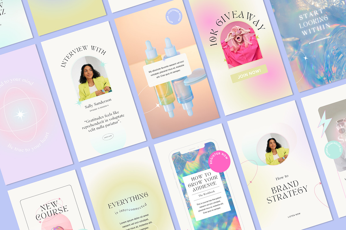 Holistic & modern Instagram Template, a Social Media Template by Cuoco (Photo 6 of 14)