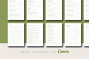 The Slow Living Planner Template, a Stationery Template by The Little Lily Studio (Thumbnail 4 of 5)
