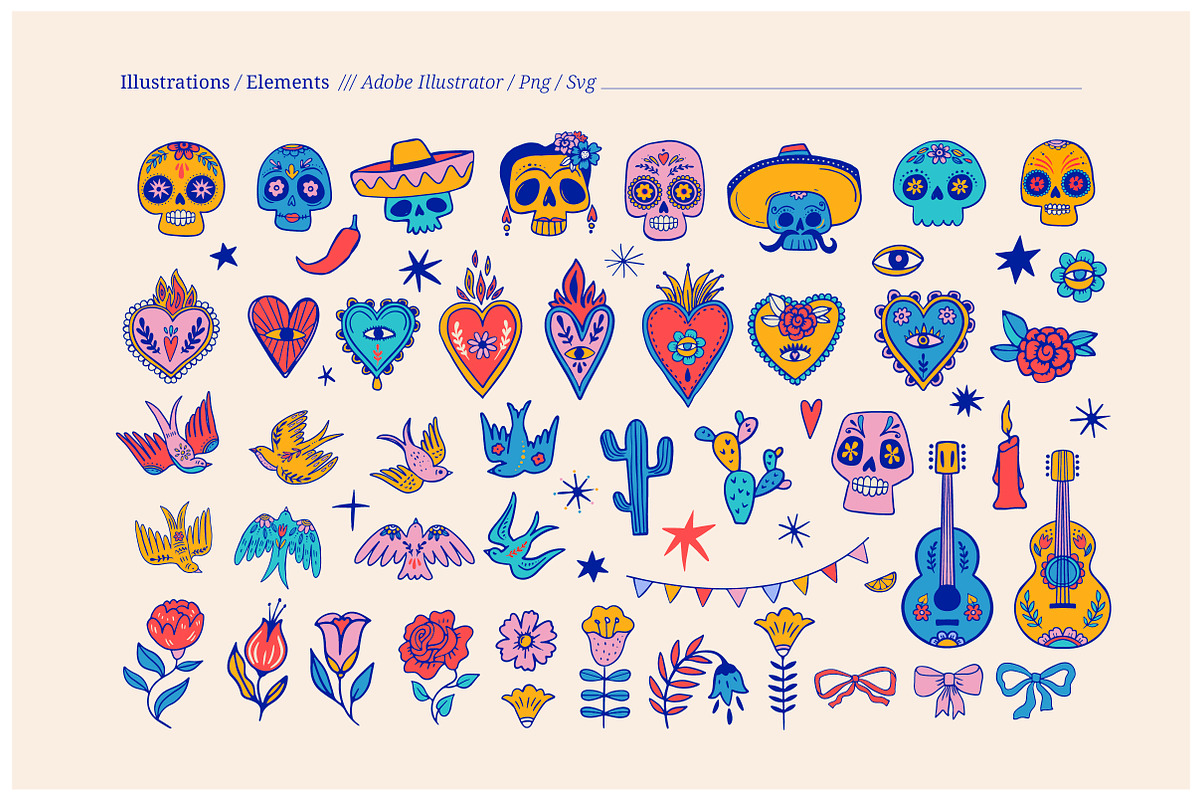 Day of the Dead collection, a Graphic by Marish (Photo 11 of 14)