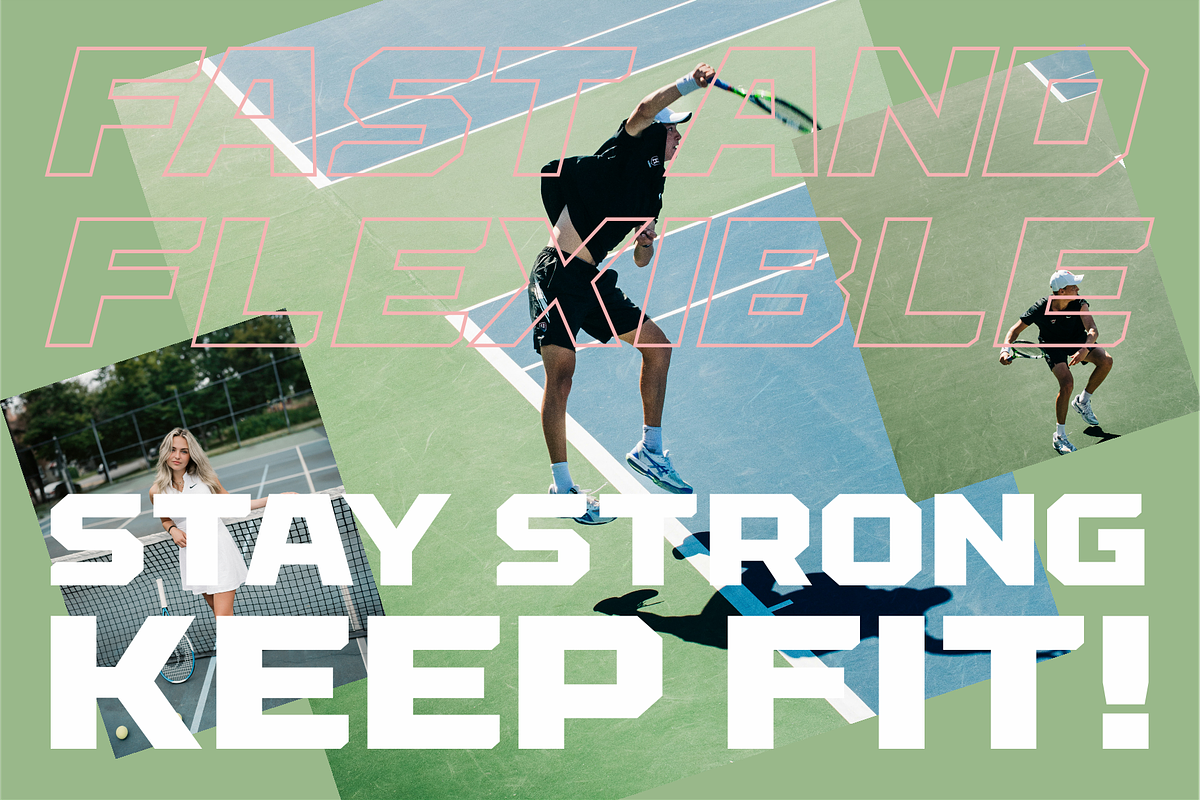NCL Monster Beast - Sport Gym Font, a Sans Serif Font by Enxyclo Studio (Photo 7 of 12)