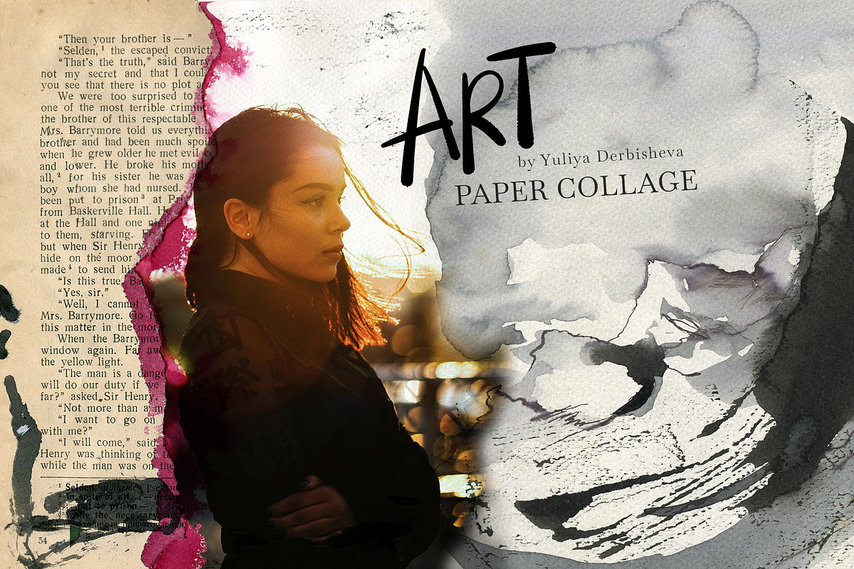 Art Paper collage element scraps, an Object Graphic by Yuliya Derbisheva (Photo 3 of 12)
