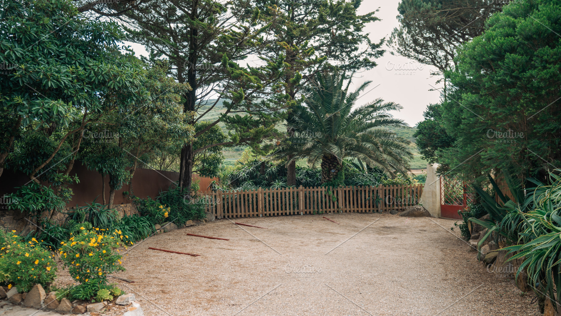 Remote gravel parking area, a Nature Photo by SkyNext