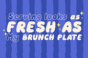 Pure Misty Playful Display, a Script Font by Haps Space (Thumbnail 2 of 10)