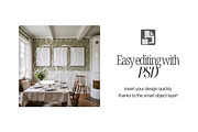 Vintage Set Of 3 Frame Mockups, a Mockup by First Impression Mockups (Thumbnail 3 of 4)