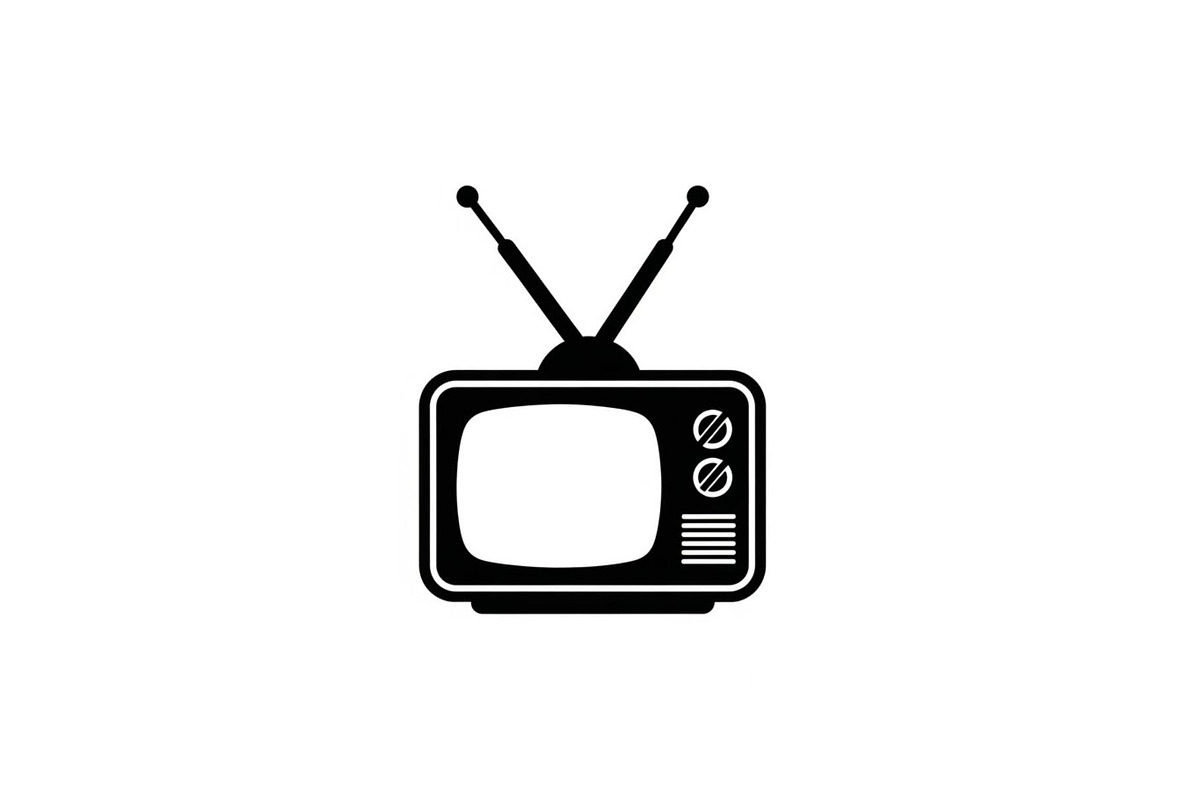 Retro Television Minimal Silhouette, a Graphic by hafijul (Photo 6 of 14)