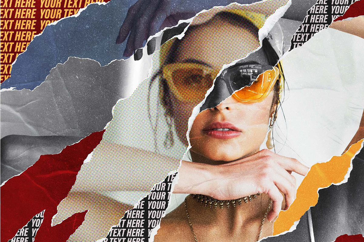 Torn Paper Photo Effect Template, a Layer Style Add-On by DesignerCandies (Photo 3 of 6)