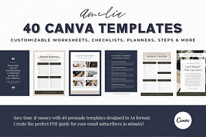 Lead Magnet Template Bundle - Canva