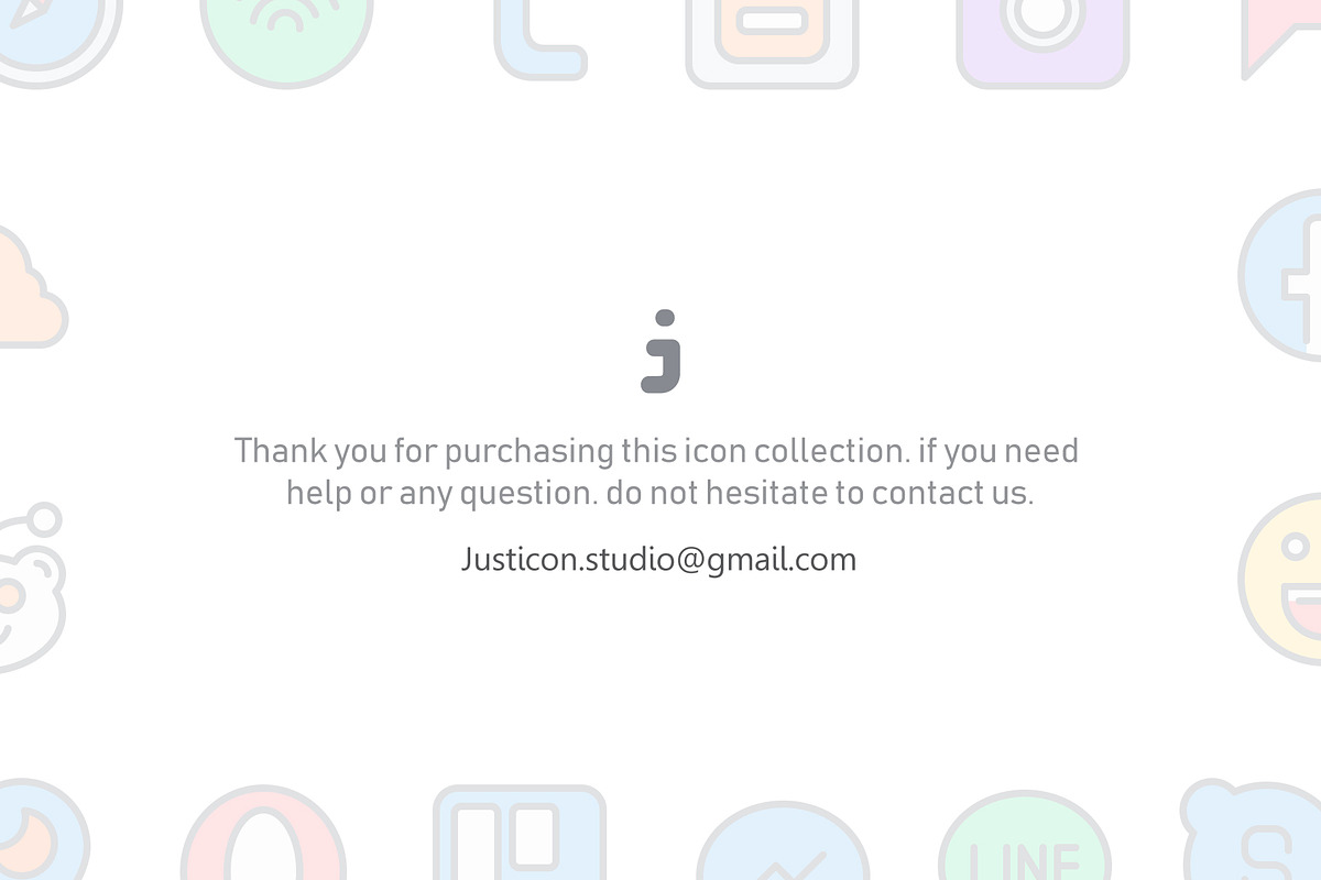 30 Social media icon, an Outline Icon by Just Icon (Photo 5 of 5)
