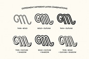Midnight Diner Left-leaning Script, a Script Font by Leah Design (Thumbnail 2 of 20)