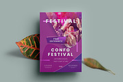 Festival Flyer Template, a Flyer Template by Cristal Pioneer (Thumbnail 2 of 4)