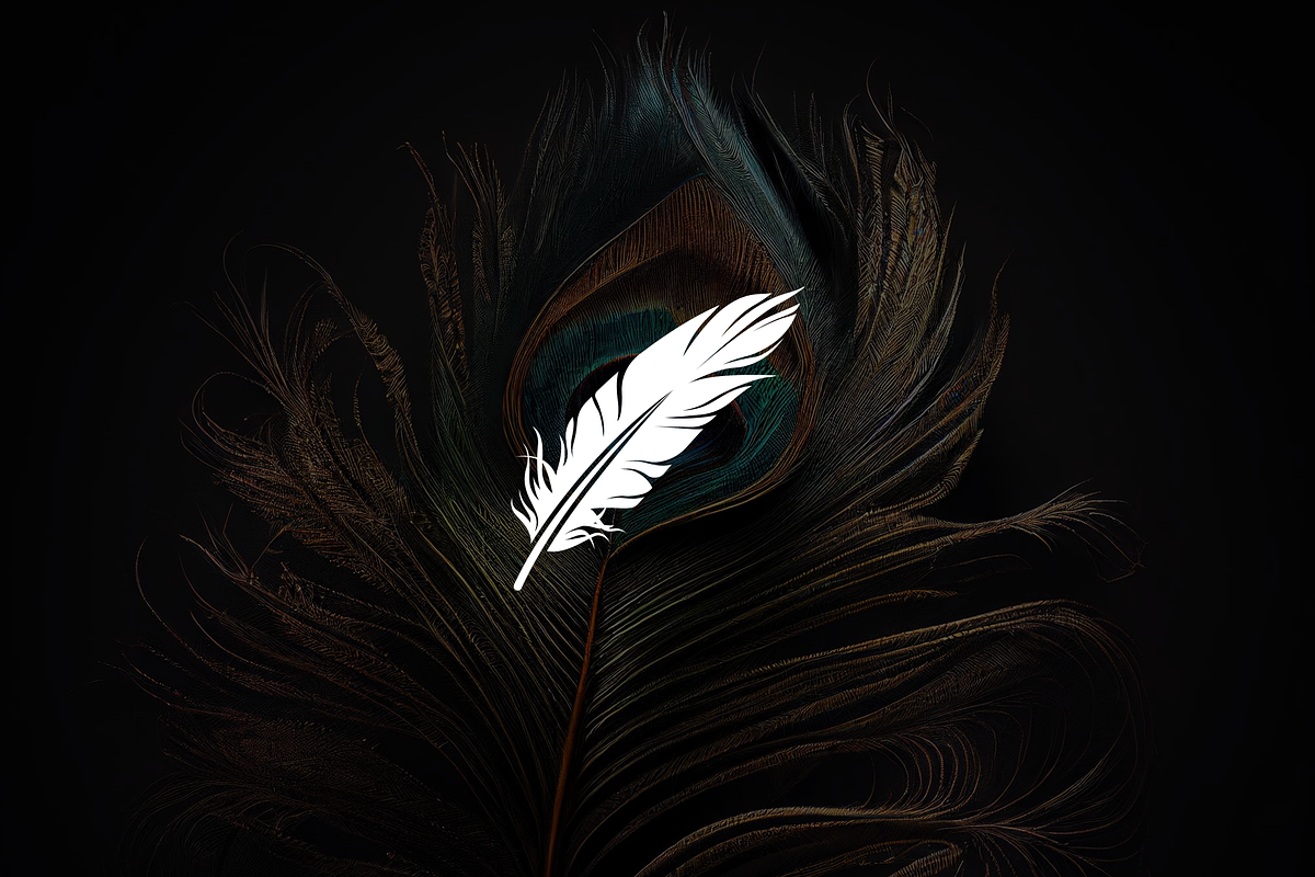 Minimalist Luxury Feather Logo, a Branding & Logo Template by Luxury Logos (Photo 2 of 4)