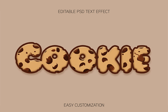Cookie Rounded Outline Text Effect preview 2