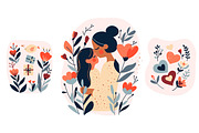 Mother's Day, an Illustration by viktoriia_haidai (Thumbnail 2 of 3)