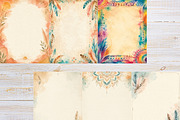 Hippie Junk Journal Pages, a Background Graphic by LA Design (Thumbnail 3 of 10)