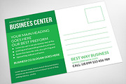 Corporate Post Card Template, a Card Template by AfzaalGraphics (Thumbnail 4 of 4)