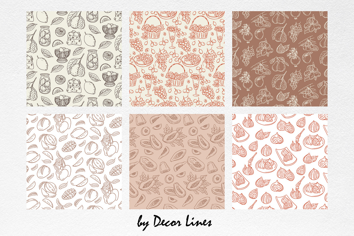 Frutti Collection, a Decorative Illustration by Decor Lines (Photo 6 of 7)