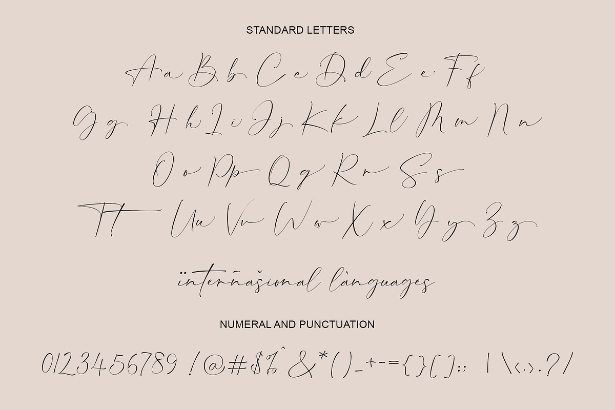 Sunderland, a Script Font by Teweka (Photo 11 of 12)