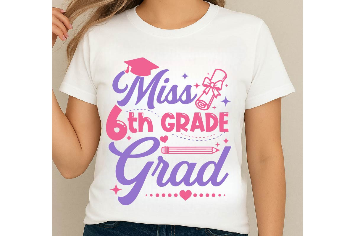 Miss Kindergarten to 10th Grade SVG, an Object Graphic by Digi_Design_World (Photo 6 of 6)