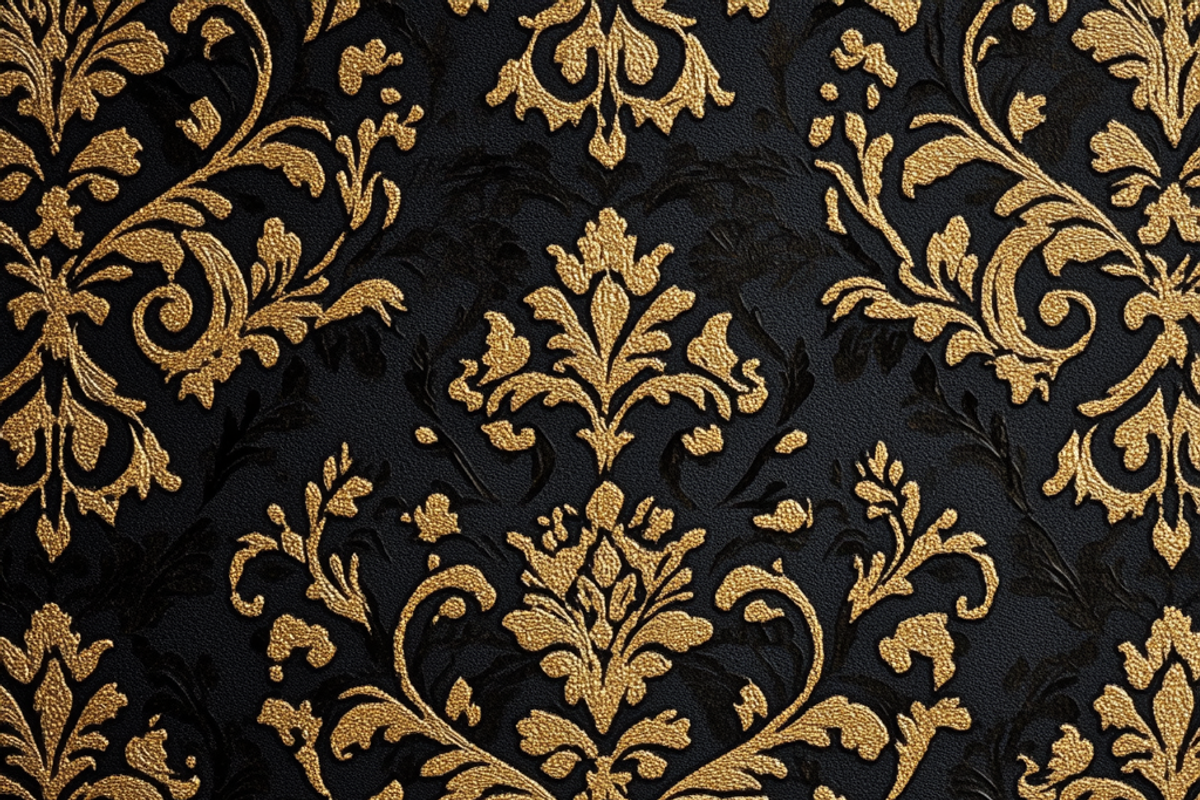 Black & Gold Opulence, a Background Graphic by Printable Treasure (Photo 9 of 9)
