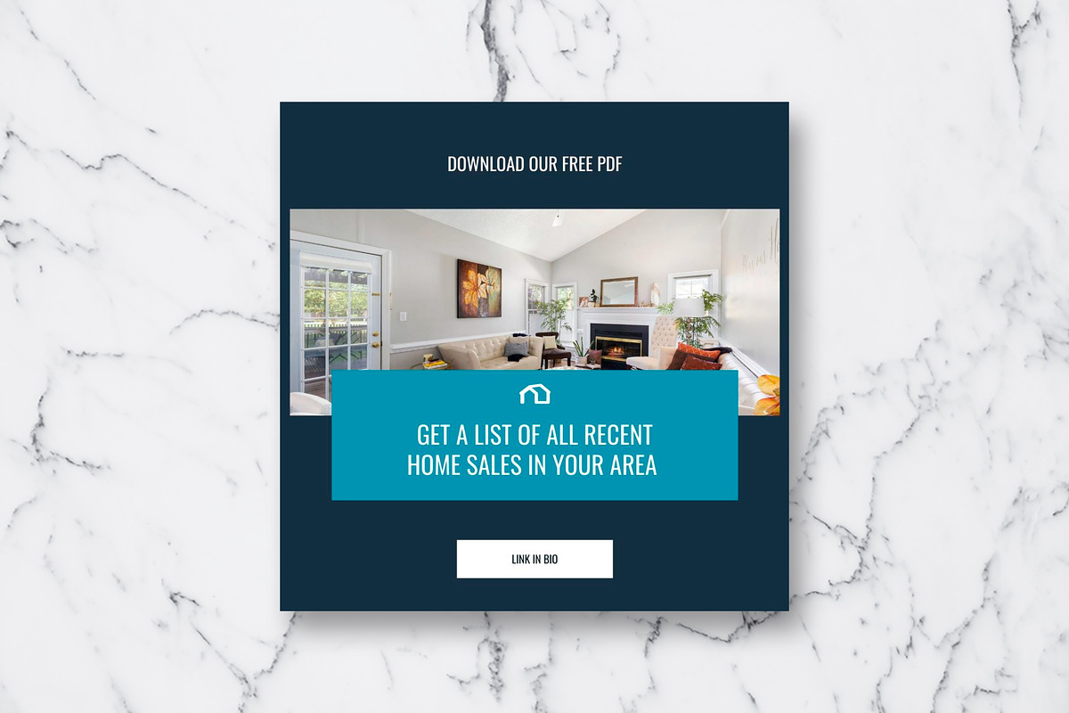Real Estate Instagram Template Canva, a Social Media Template by Design District (Photo 21 of 39)