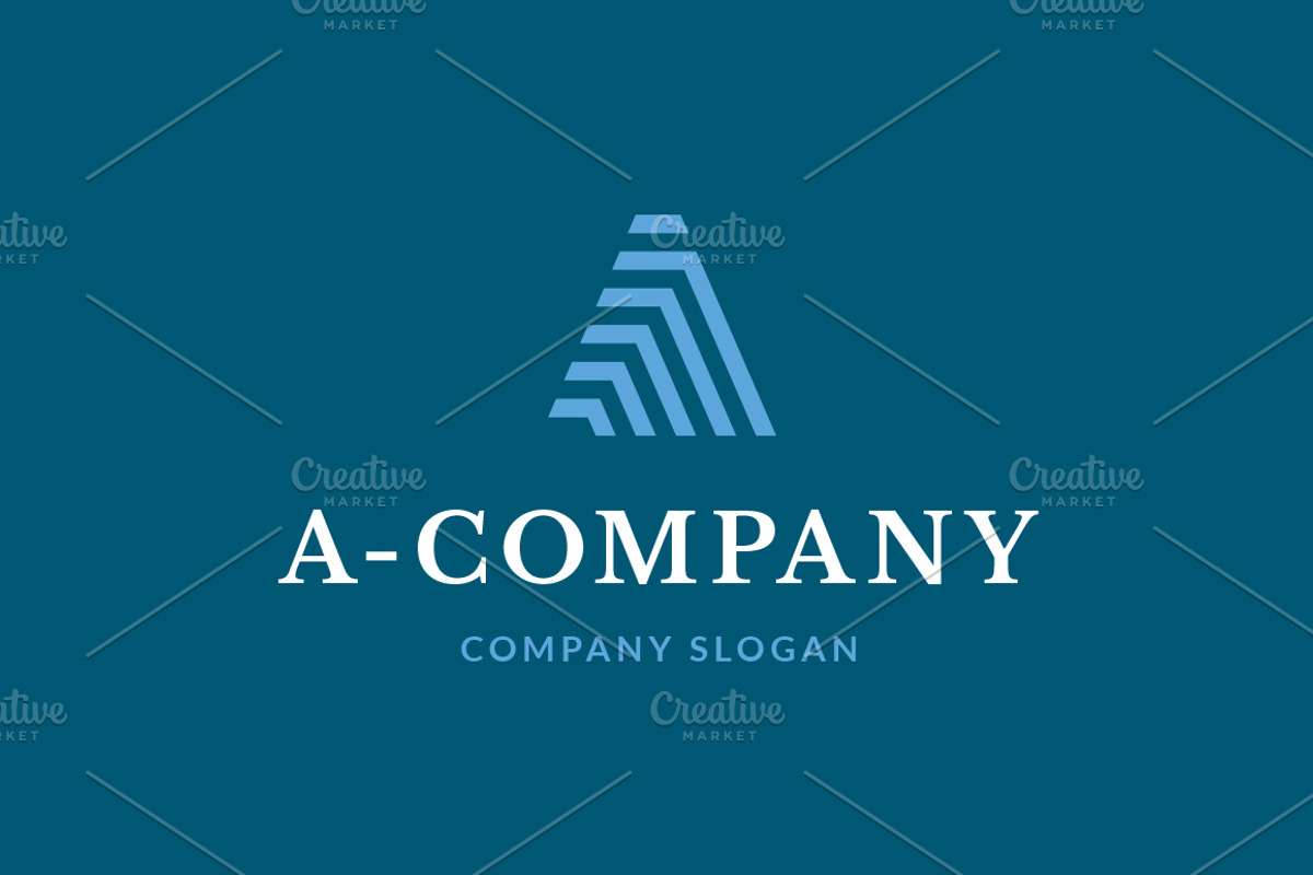 A-Company (Letter A Logo), a Branding & Logo Template by Vepix (Photo 2 of 5)
