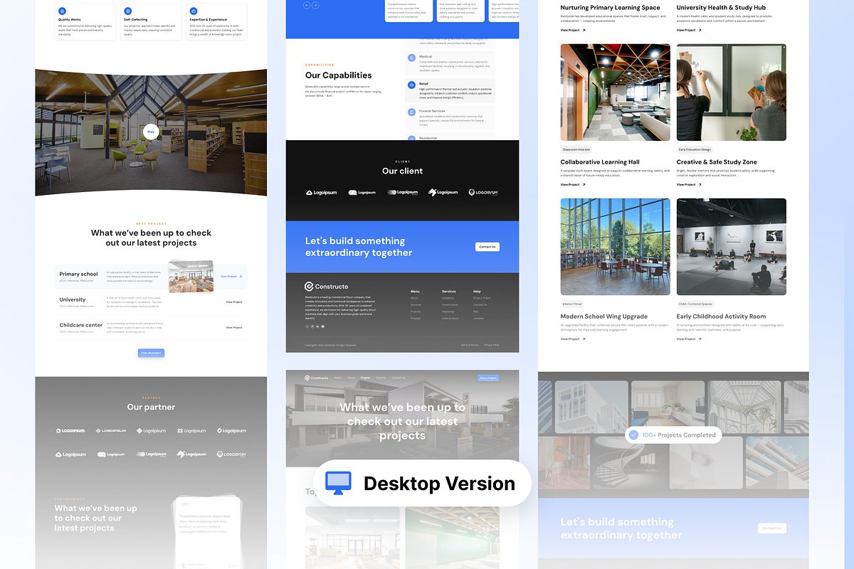 Constructo - Multipurpose Web UI Kit, an UI Kit Template by Agensip Design Agency (Photo 9 of 10)
