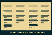 Horrific Halftones for Affinity, a Brush Add-On by RetroSupply Co. (Thumbnail 10 of 21)