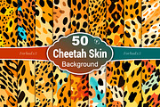 Cheetah Skin Print Digital Paper, a Texture Graphic by Forhadx5 (Thumbnail 1 of 4)