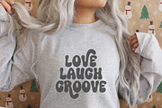 Funky Monday - Retro Groovy Font, a Handwritten Font by SaktiAvellin (Thumbnail 3 of 7)