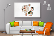 25 Canva Photo Collage Frame Templat, a Wireframe Template by Waliullah Solutions (Thumbnail 2 of 5)