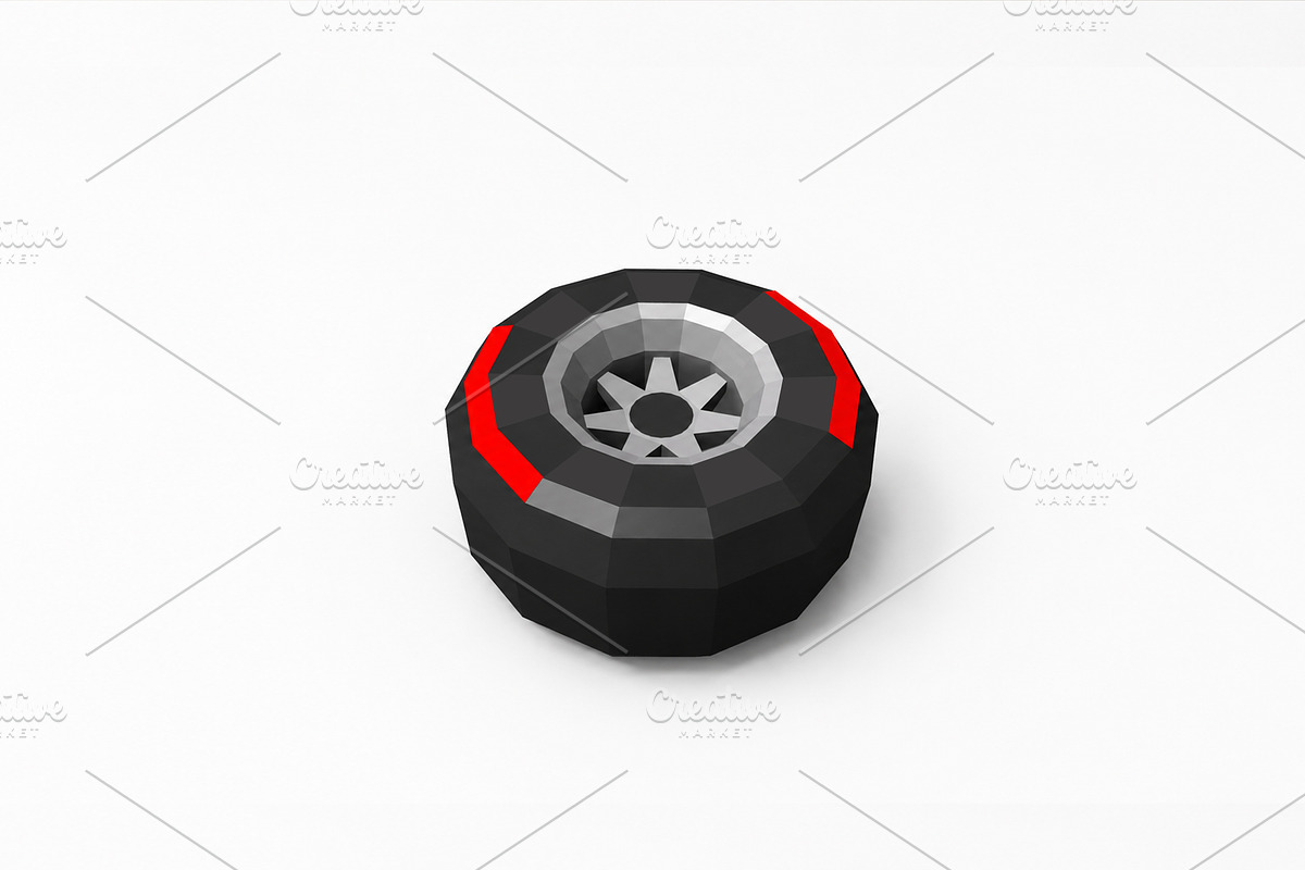 Formula 1 wheel - 3d papercraft, a Cars & Vehicle 3D Model by PAPER amaze (Photo 3 of 8)