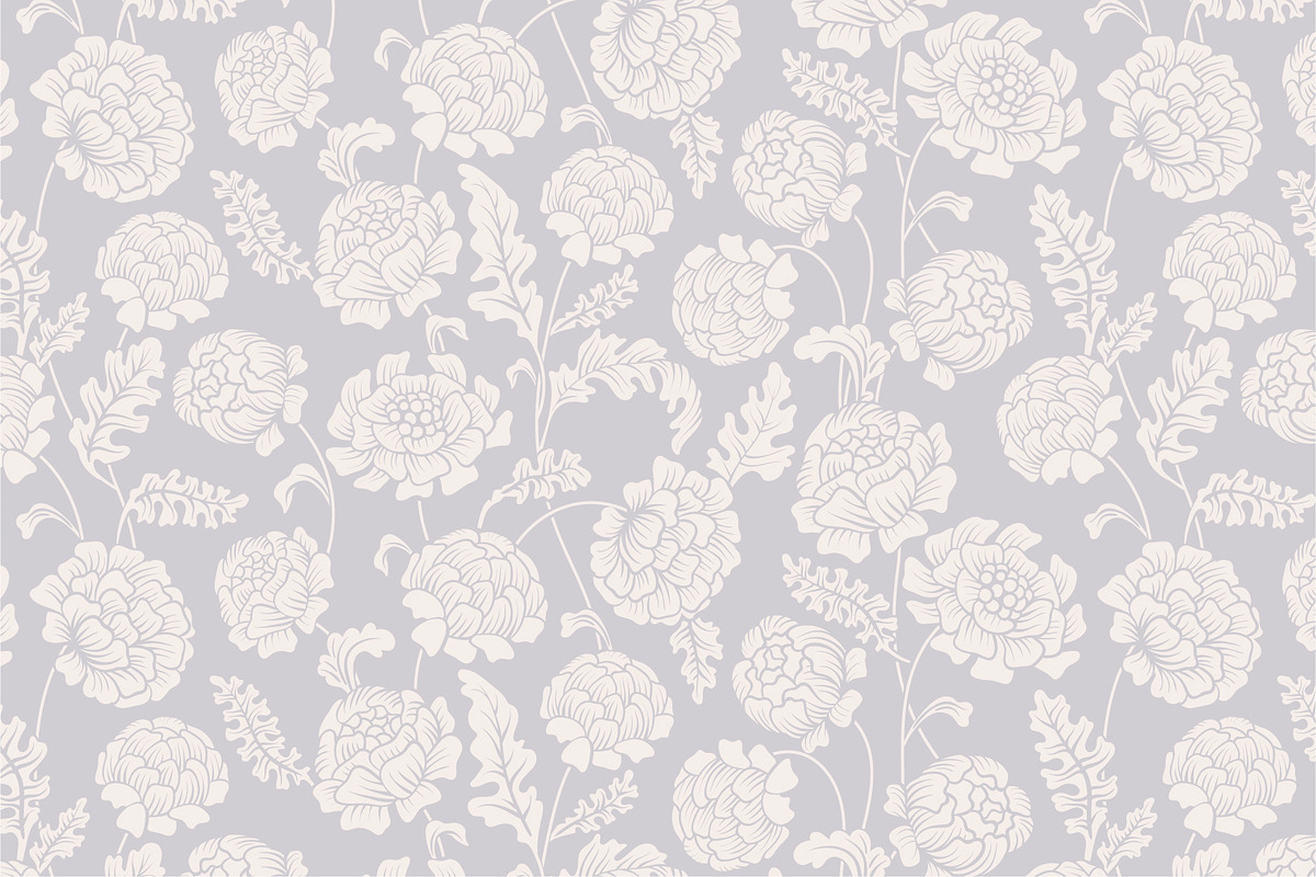 Fantasy Flowers. 2 Seamless pattern, a Pattern Graphic by Sunny_Lion (Photo 1 of 2)