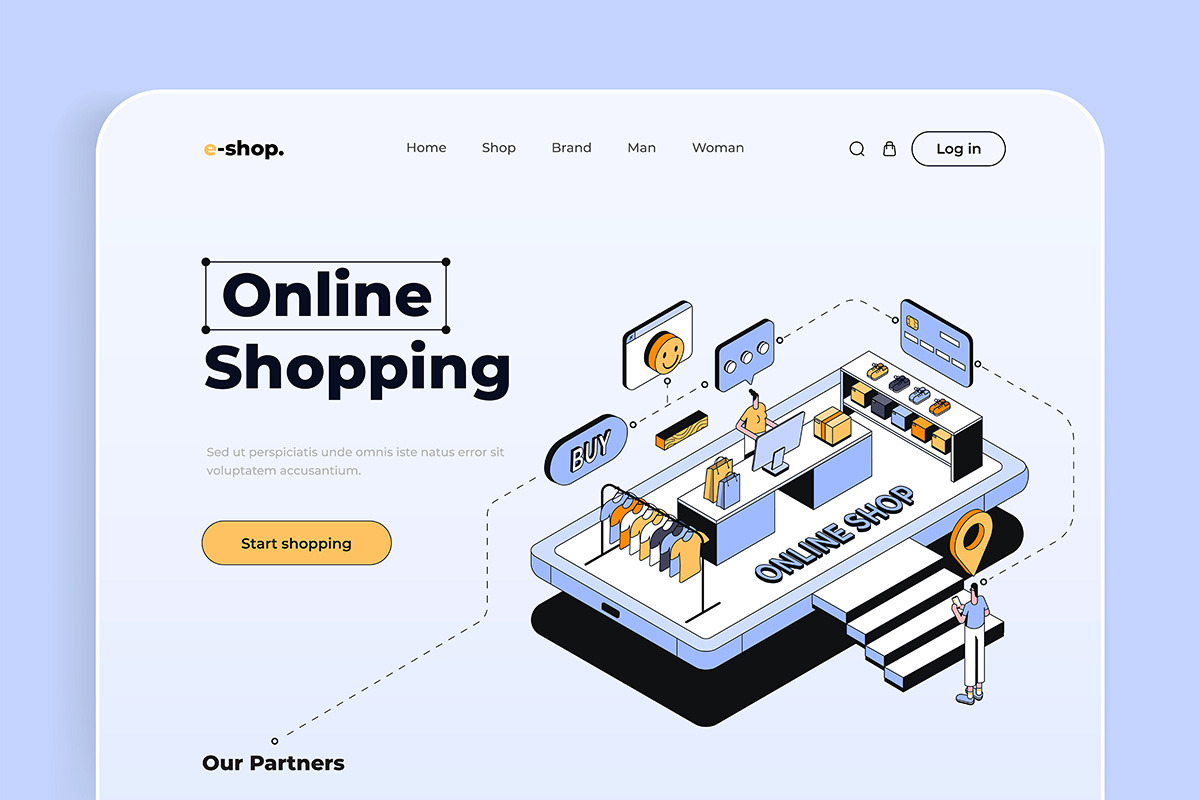 Collection of Landing page templates, a Templates & Theme by Creative Graphics (Photo 6 of 11)