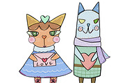 Voodoo Dolls Fall in Love, a Person Illustration by Sense Library (Thumbnail 4 of 6)