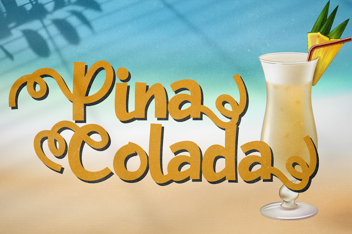 Pineapple Slice - Handwritten Font preview 5