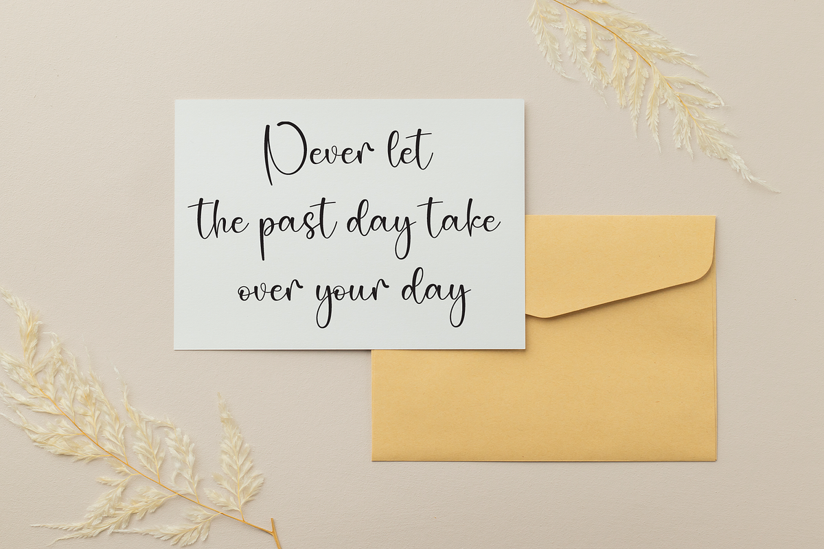 Present Simple | Script Font, a Handwritten Font by Scratchones (Photo 5 of 9)