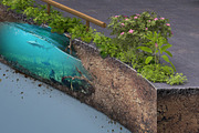 Beautiful Green runway isolated., an Illustration by Nomad (Thumbnail 2 of 4)