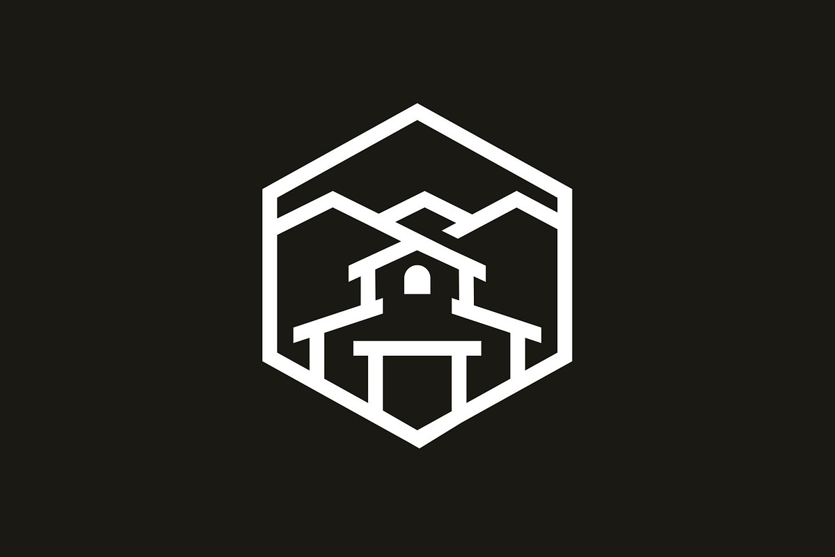 Farm Barn with Mountain Peak Logo, a Branding & Logo Template by Buqancreative (Photo 2 of 2)