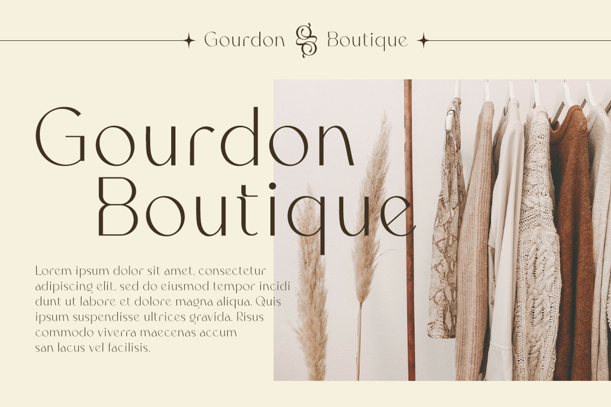 Fantasia - Modern Stylish, a Sans Serif Font by RockboyStd (Photo 6 of 12)